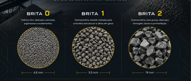 Britas 0, 1 e 2 produzidas pela CALA